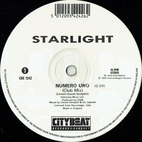 Numéro Un Lumière des étoiles