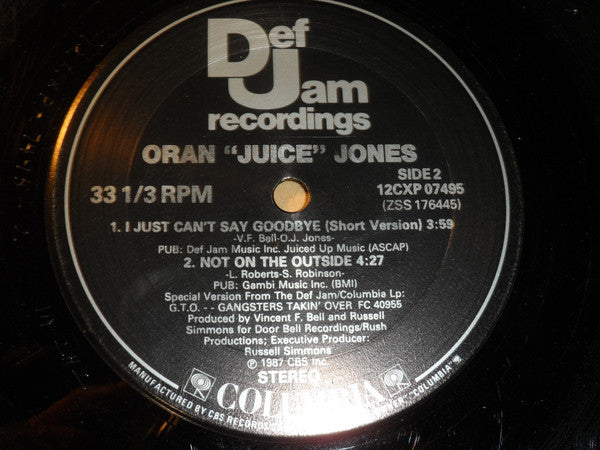 I Just Can't Say Goodbye Oran 'Juice' Jones