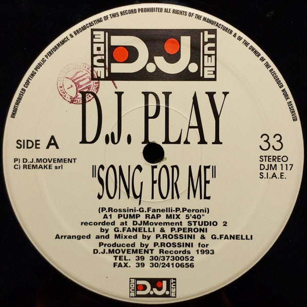 Song For Me DJ Play