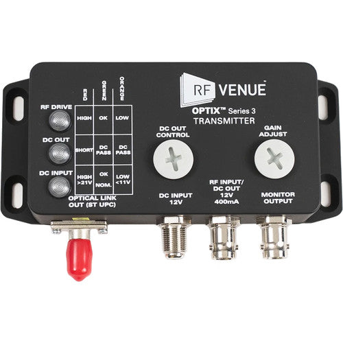 RF Venue OPTIX1-S3-US OPTIX Series 3 RF-over-Fiber Antenna Distribution System (Single Channel) 