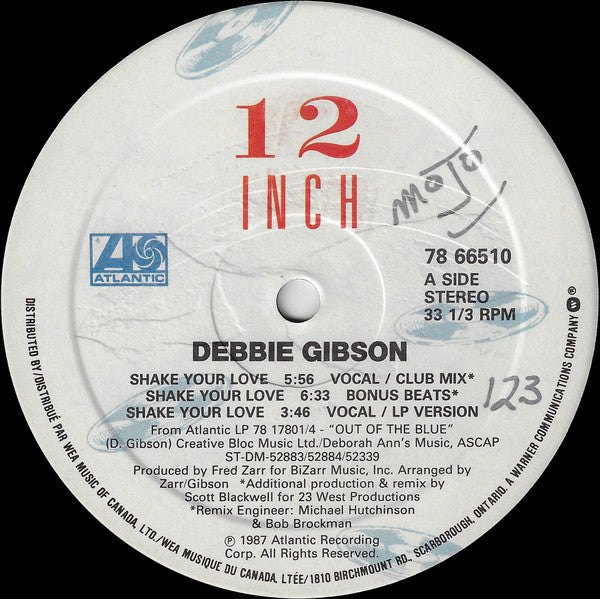 Secoue ton amour Debbie Gibson