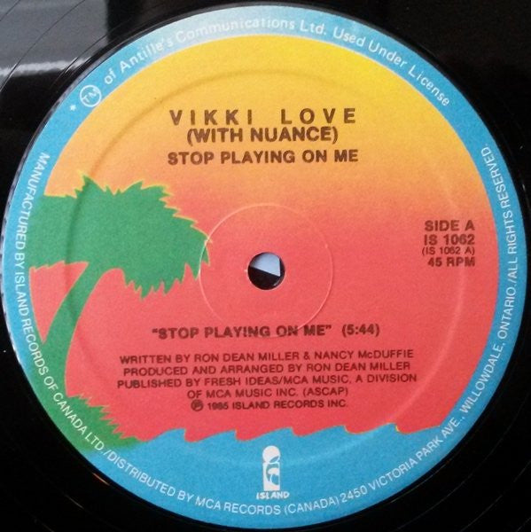Stop Playing On Me 2 Vikki Love,Nuance