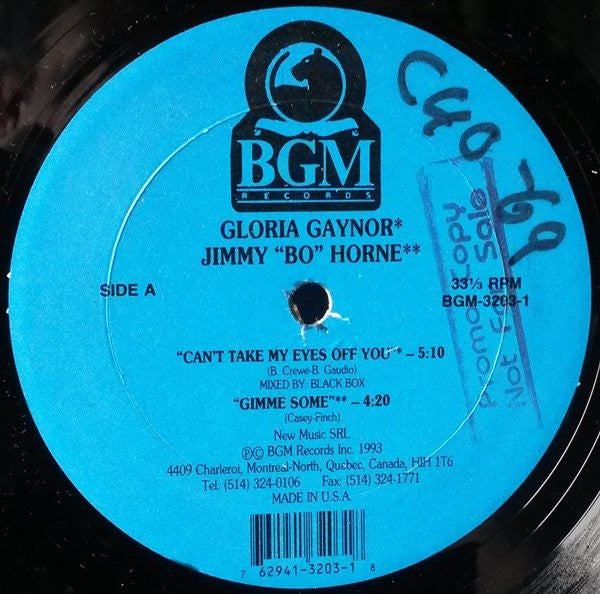 Je ne peux pas te quitter des yeux / Donne-m'en un peu / Nous avons tous besoin d'amour / C'est le plus grand danseur Gloria Gaynor, Jimmy « Bo » Horne, Arthur Miles, Sœur Sledge