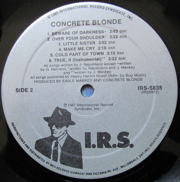Concrete Blonde | Rectangle Triangle  