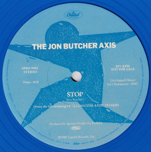 Along The Axis / Stop The Jon Butcher Axis