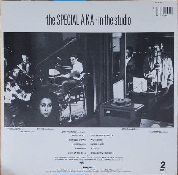 In The Studio The Special AKA