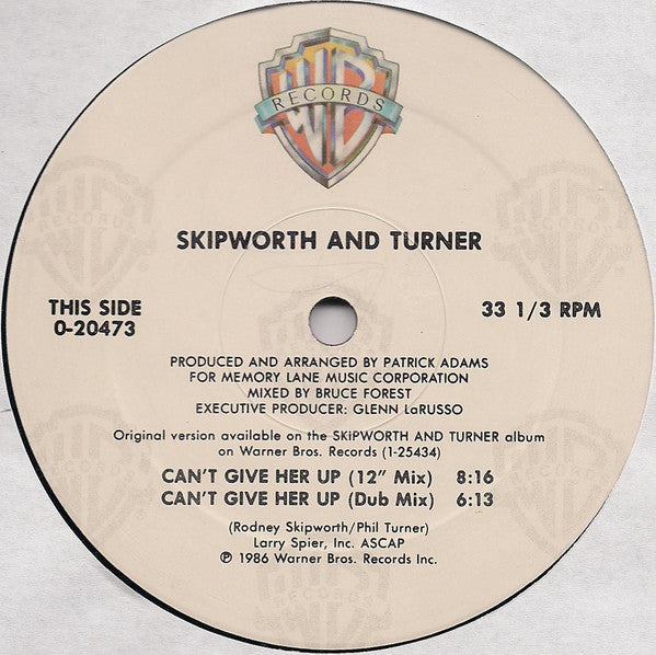 Je ne peux pas l'abandonner Skipworth &amp; Turner