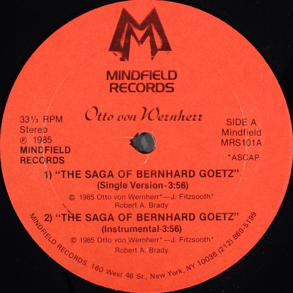 La saga de Bernhard Goetz Otto Von Wernherr