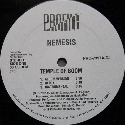 Temple Of Boom / Str8 Jackin' | Rectangle Triangle