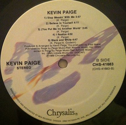 Kevin Paige Kevin Paige