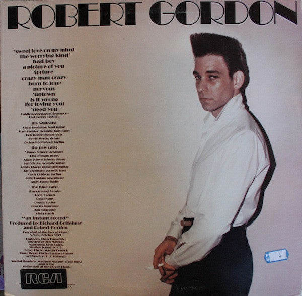 Mauvais garçon Robert Gordon (2)
