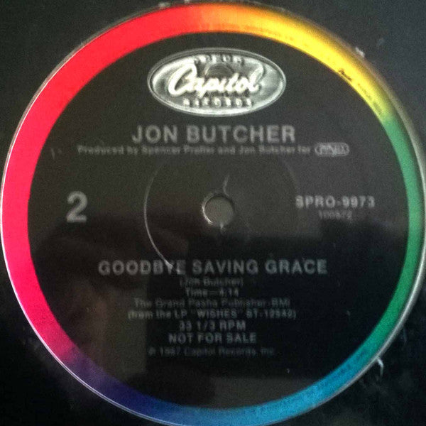 Goodbye Saving Grace Jon Butcher