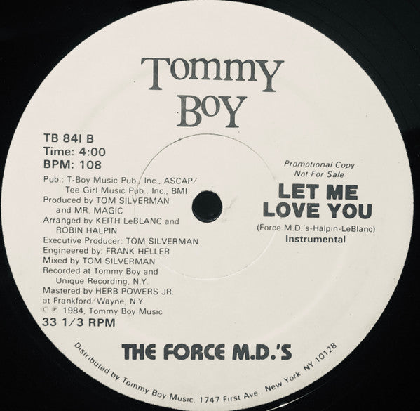 Let Me Love You 2 Force MD's