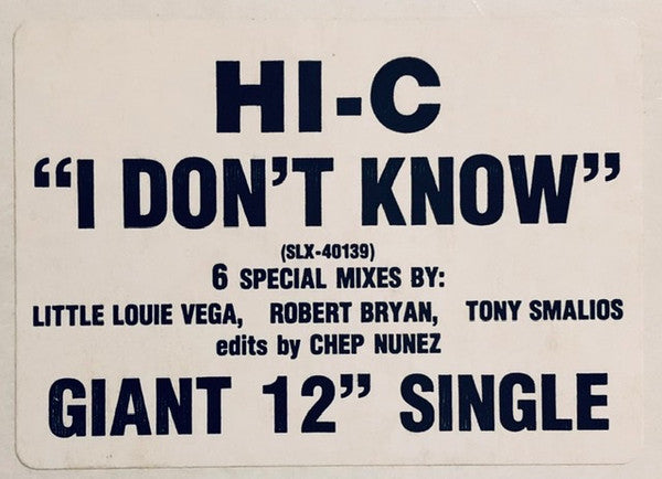 I Don't Know 2 Hi-C (2)