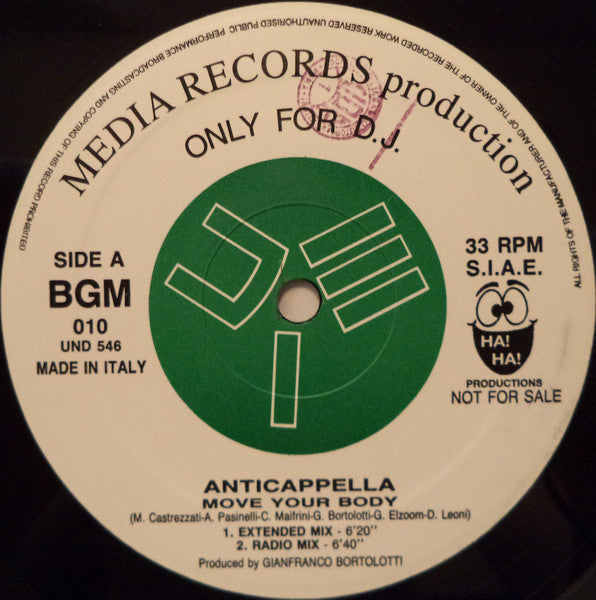 Move Your Body Anticappella