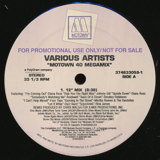 Motown 40 Megamix | Rectangle Triangle