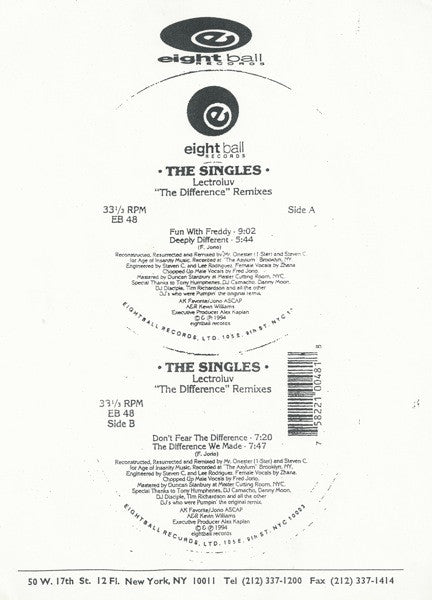 The Difference Remixes (The Singles) | Rectangle Triangle