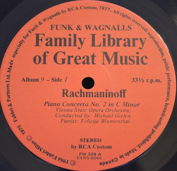 Piano Concerto No. 2 In C Minor / Symphonic Dances Opus 45, No. 2 And 3 / Vocalise Opus 34, No. 14 Sergei Rachmaninoff