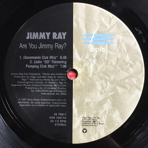 Êtes-vous Jimmy Ray? Jimmy Ray
