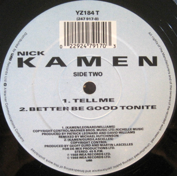 Dites-moi Nick Kamen