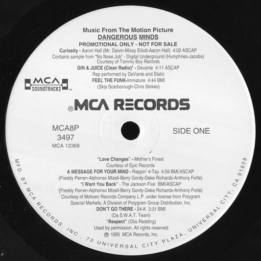 Music From The Motion Picture Dangerous Minds | Rectangle Triangle