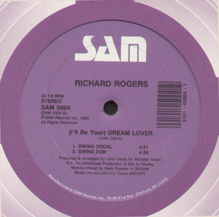 Dream Lover Richard Rogers