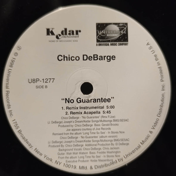 Aucune garantie Chico DeBarge