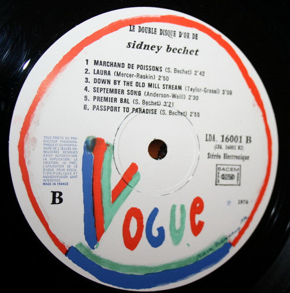 Le Double Disque D'or De Sidney Bechet | Rectangle Triangle