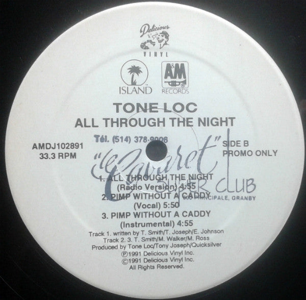 All Through The Night Tone Loc