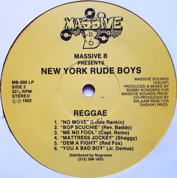 New York Rude Boys Various