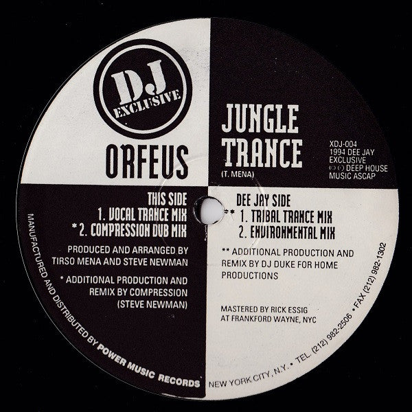 Jungle Trance Orfeus