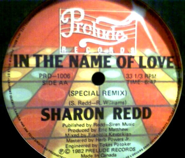 In The Name Of Love (Special Remix) Sharon Redd