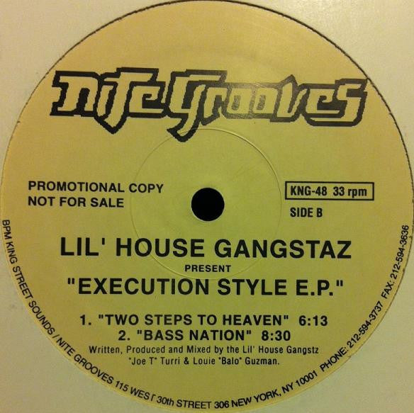 Execution Style E.P. Lil' House Gangstaz