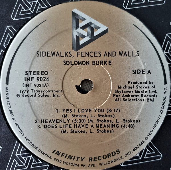Sidewalks, Fences And Walls Solomon Burke