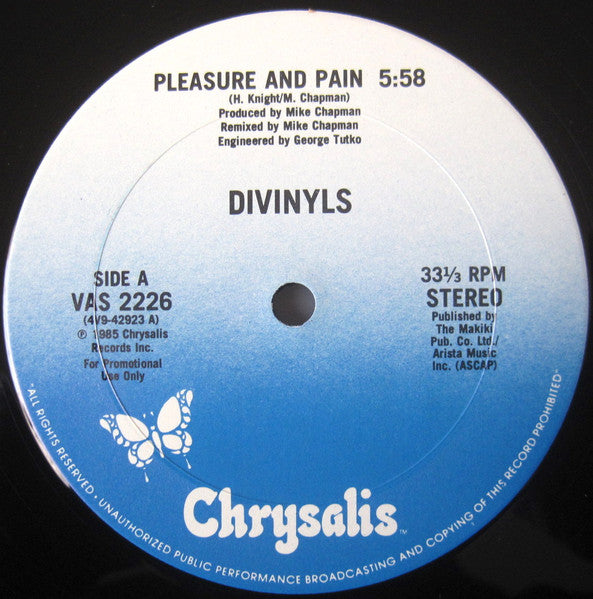 Pleasure And Pain Divinyls