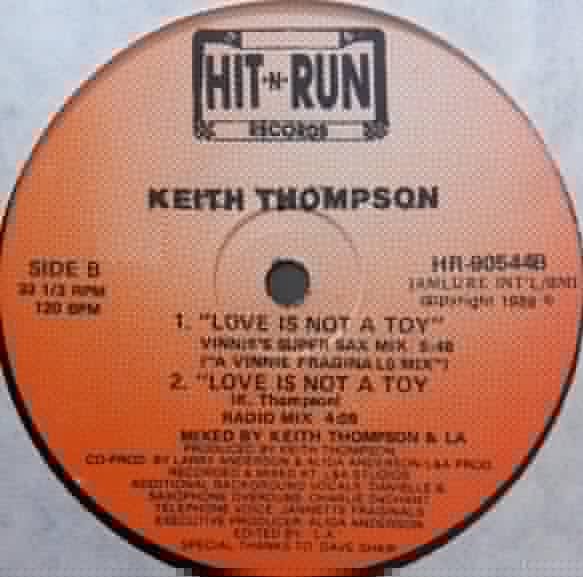 L'amour n'est pas un jouet Keith Thompson
