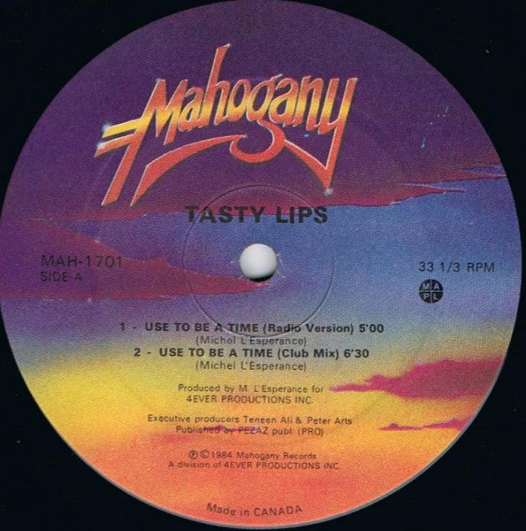 Use To Be A Time 2 Taste-T-Lips
