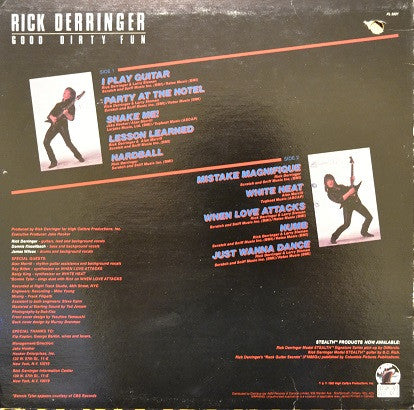 Du bon plaisir sale Rick Derringer