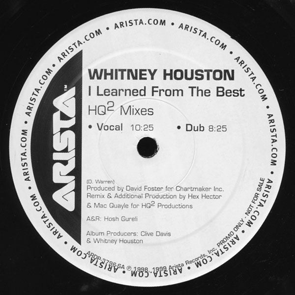 I Learned From The Best (HQ² Mixes) Whitney Houston