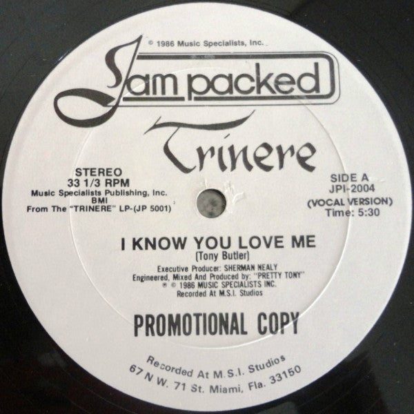 I Know You Love Me | Rectangle Triangle  