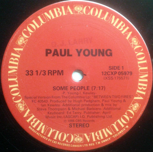 Certaines personnes 2 Paul Young