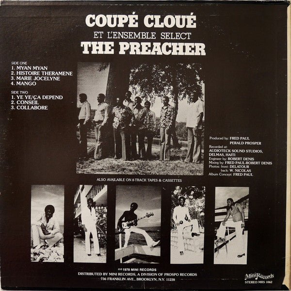 Le prédicateur Coupé Cloué,L'ensemble Sélect