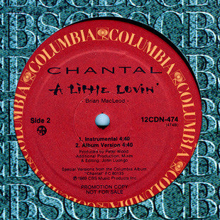 Un peu d'amour Chantal Condor