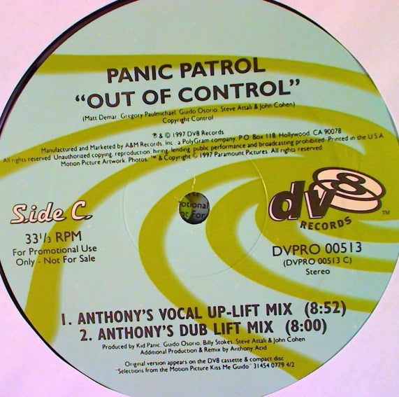 Stand Up / Out Of Control Love Tribe,Panic Patrol