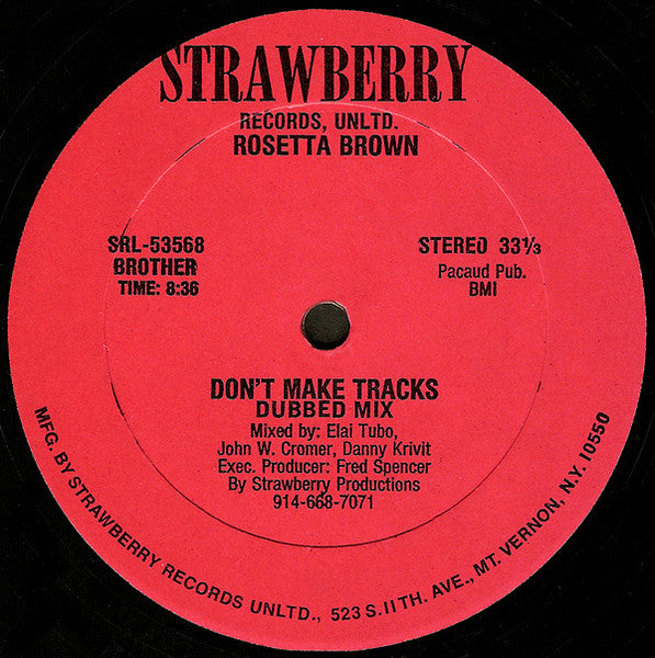 Ne laissez pas de traces Rosetta Brown