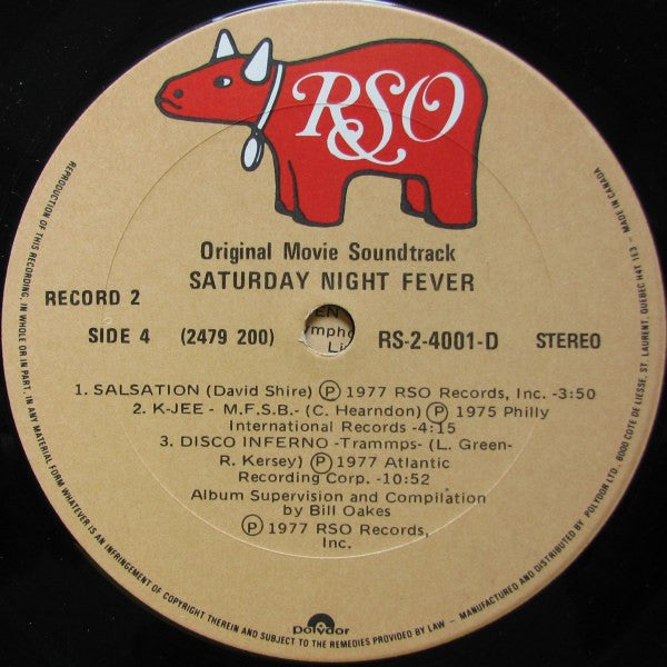 Saturday Night Fever (The Original Movie Sound Track) 2 Various