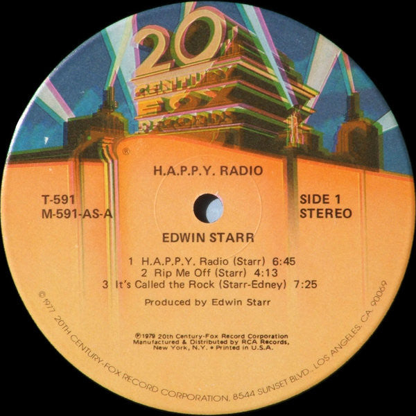 H.A.P.P.Y. Radio 3 Edwin Starr