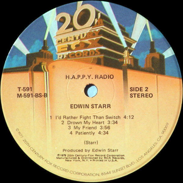 H.A.P.P.Y. Radio 3 Edwin Starr