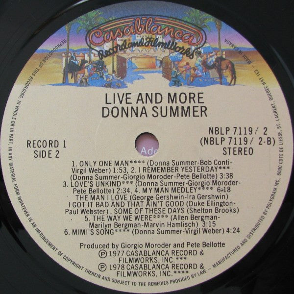 Live And More 2 Donna Summer