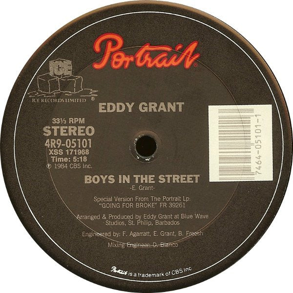 Boys In The Street Eddy Grant